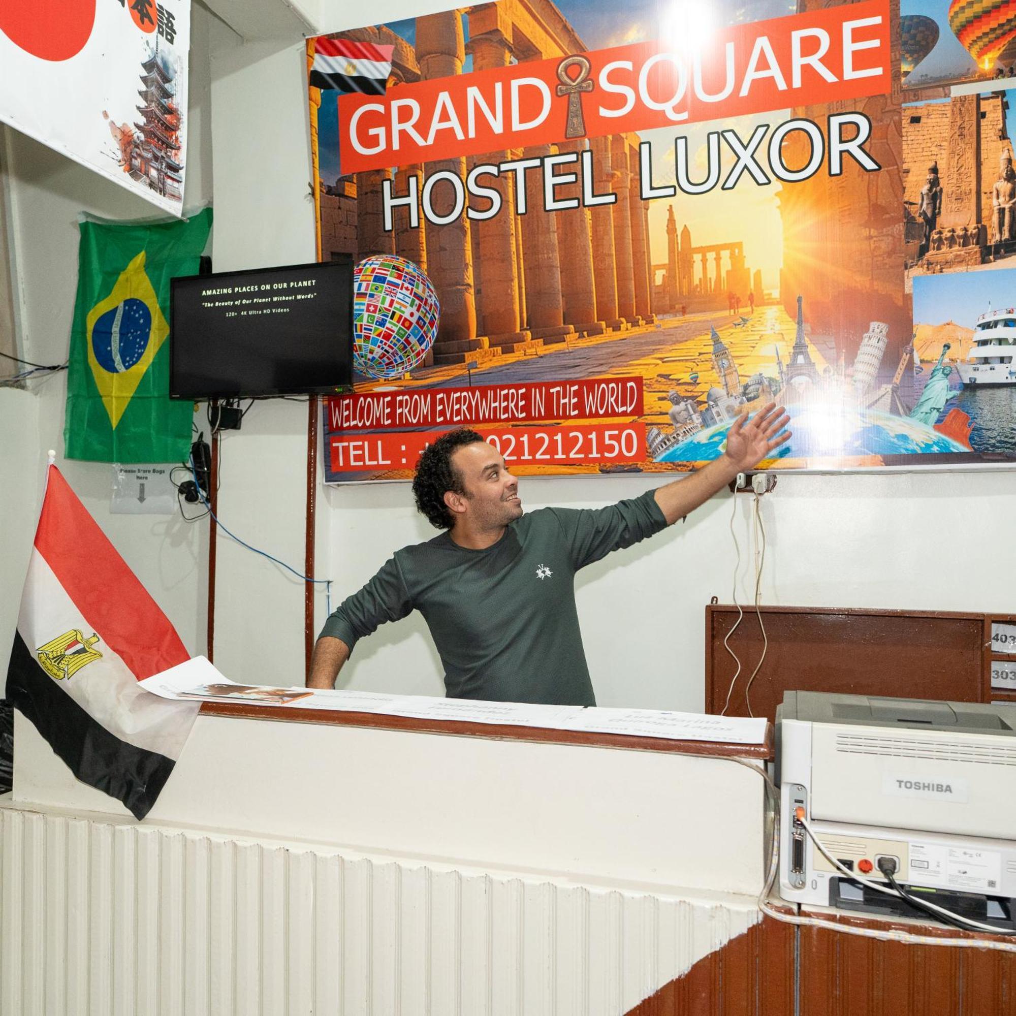 Grand Square Hostel Luxor Exterior foto